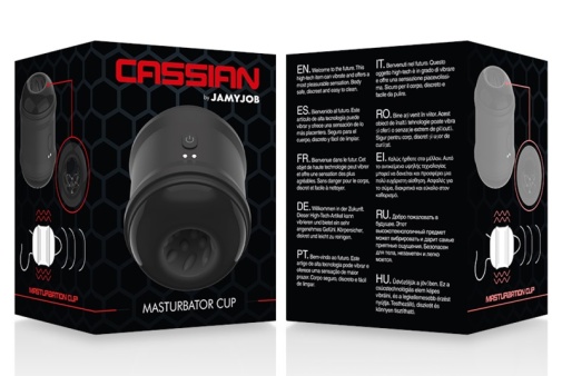 Jamyjob - Cassian 貫通型震動電動飛機杯 照片