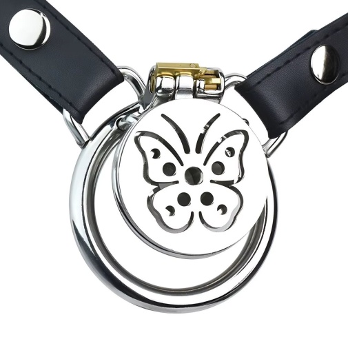 FAAK - Butterfly Chastity Cage 45mm w Belt photo