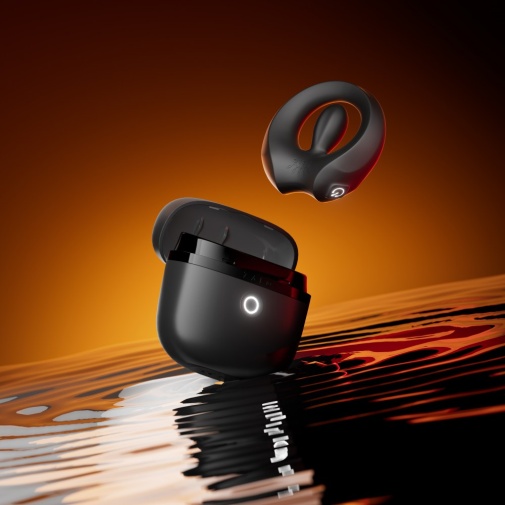 Zalo - Apis APP Couple Ring - Obsidian Black 照片