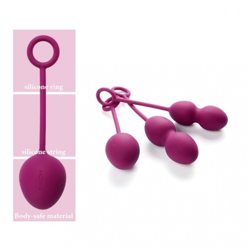 SVAKOM - Nova Kegel Balls - Violet photo