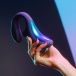 Lelo - Enigma Wave 阴蒂吸啜及G点三重刺激声波按摩器 - 科幻紫色 照片-2