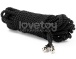 Lovetoy - Rebellion Reign Silky Bondage Rope 10m - Black photo-8