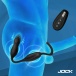 Jock - Hyper Thrusting Vibro Plug w C-Ring - Black 照片-3