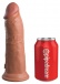 King Cock - 8" Elite 仿真阴茎 - 焦糖色 照片-6