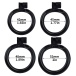 FAAK - Tiger Chastity Cage 45mm - Black photo-3