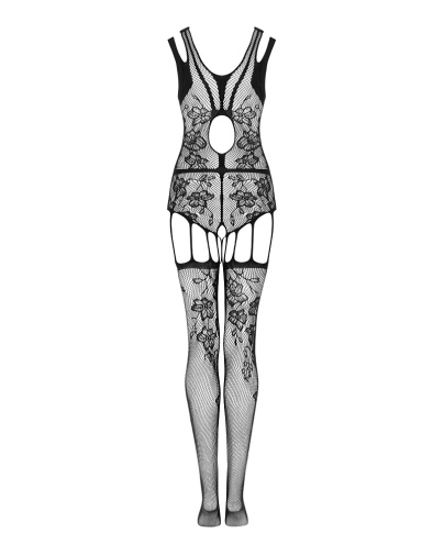 Obsessive - Bodystocking F239 - Black - S/M/L photo