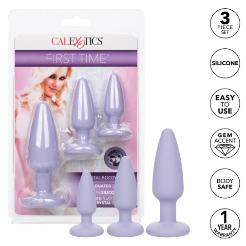 CEN - First Time Crystal Booty Kit - Purple photo