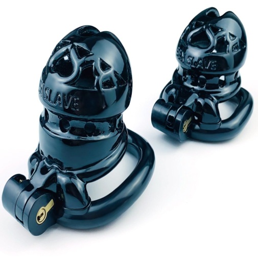 FAAK - Resin Chastity Cage 107 - Black photo