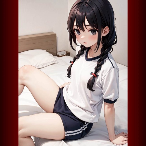 NPG - Girl In Bloomers Masturbator photo