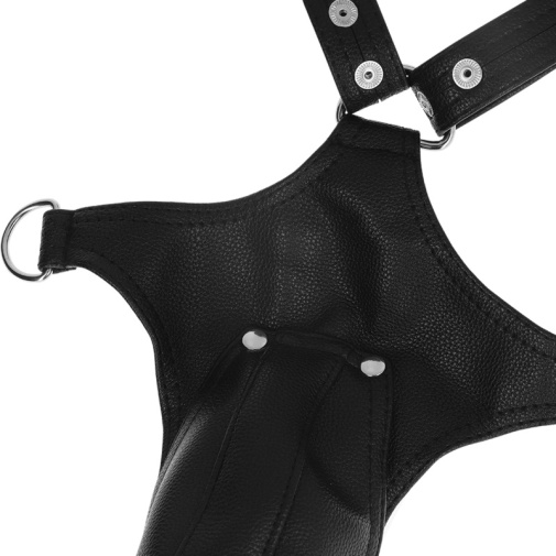Fetish Submissive - Jock Strap 男性运动背带束带 - 黑色 照片