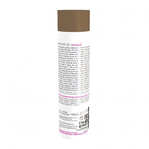Shiatsu - Massage Sensual Indian Rose & Almond Oil - 100ml photo
