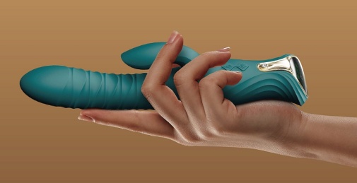 Zalo - Mose Heating Rabbit Thruster - Turquoise Green photo