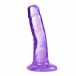 B Yours Plus - Hard & Happy Dildo 14cm - Purple photo-3