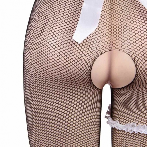 Ohyeah - 可爱女仆连体全身内衣 - 黑色 - 中码 照片