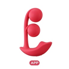 Honey Play Box - Melody Sensing Balls App Dual Vibrator - Watermelon Red photo