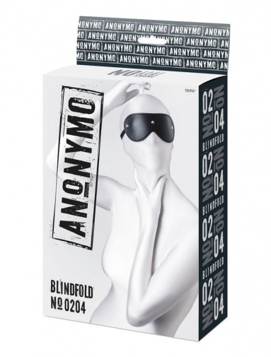 Anonymo - 眼罩 - 黑色 照片