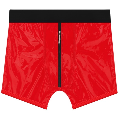 Lovetoy - Chic Strap-On Shorts - Red - M/L photo