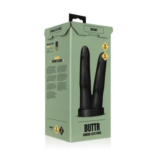 BUTTR - 勝利手勢後庭塞 - 黑色 照片