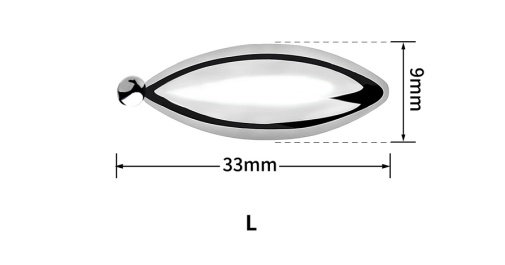 FAAK - Steel Anal Plug w Cock Ring L photo