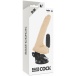 Basecock - 震動仿真假陽具 連陰囊 20cm - 肉色 照片-6