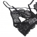 Ohyeah - Crotchless Temptation Set - Black - XL photo-8