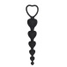 MT - Heart Anal Beads - Black photo