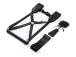 Yeahwow - Doggy Style Saddle Restaint Set - Black photo-2