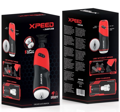 Jamyjob - Xpeed 高速抽插式附呻吟電動自慰器 照片