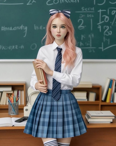 Yoshie European Skinny Realistic Sex Doll, Ultra Soft TPE 158 cm (5'2 ft) photo