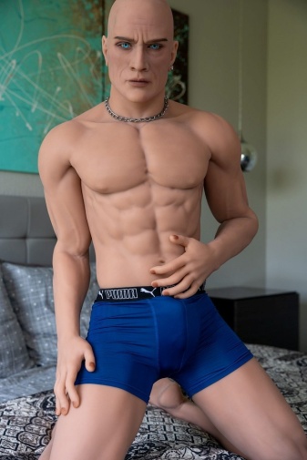 Grant Male Muscular Realistic Sex Doll with abs Ultra Soft TPE 170 cm (5'6 ft) photo