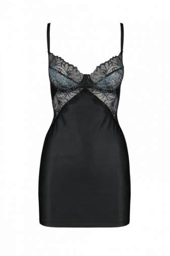 Passion - Astrida Chemise - Black - L/XL photo