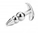 MT - Detachable Anal Plug w 2 Balls, Ring & Anchor photo-3