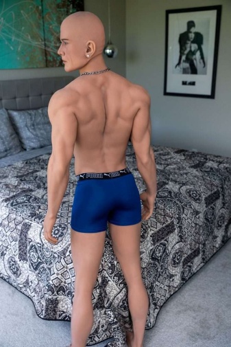 Grant Male Muscular Realistic Sex Doll with abs Ultra Soft TPE 170 cm (5'6 ft) photo
