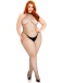 Leg Avenue - What U Want Bodystocking - Black - Plus Size photo