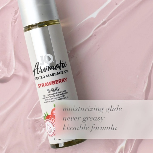 JO - Aromatix Strawberry Massage Oil - 120ml photo