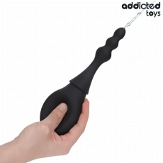 Addicted Toys - #4 旅行裝灌腸器 - 黑色 照片