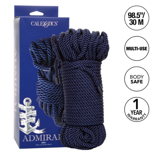 CEN - Admiral Nylon Rope 30m - Blue  photo