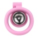 FAAK - Chastity Cage 45mm w Catheterization Hood - Pink photo-5