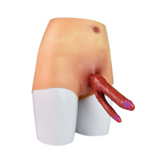 FAAK - Hollow Double Penis Pants photo