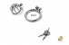 MT - Small Cock Cage 50mm - Silver photo-3