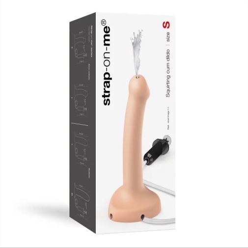 Strap-On-Me - 喷水仿真阳具 细码 - 云呢拿色 照片