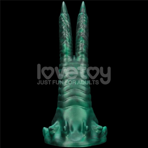 Lovetoy - Savage Charm Vibro Dildo - Blue 照片
