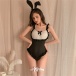 KR - 熱戀兔女郎露背服裝 KRW-081 - 黑色 照片-4