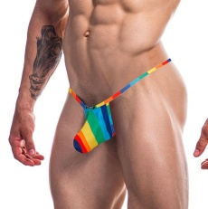 Cut4men - Male Mini String - Rainbow - S/M photo