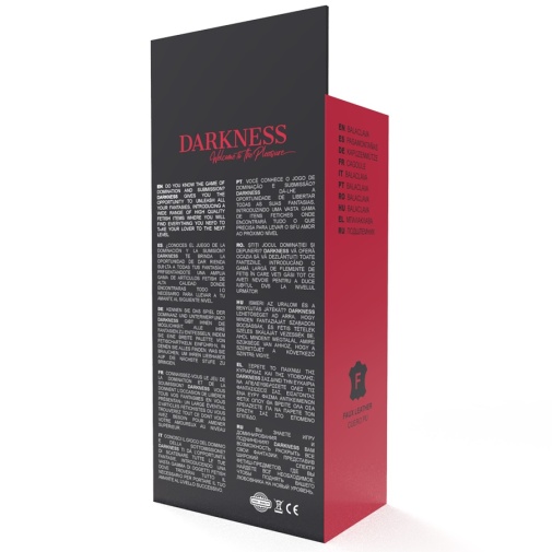 Darkness - Subjugation Balaclava Mask - Black photo