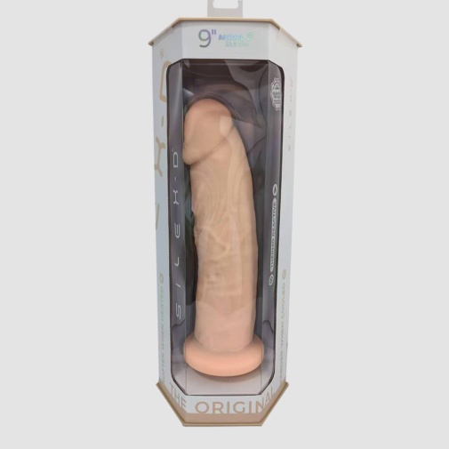 Silexpan - 9" 雙密度高級矽膠假陽具 照片