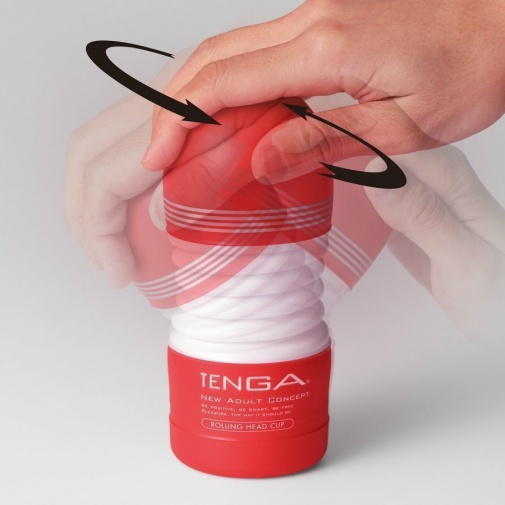 Tenga - Rolling Head Cup Soft - White (Renewal) photo