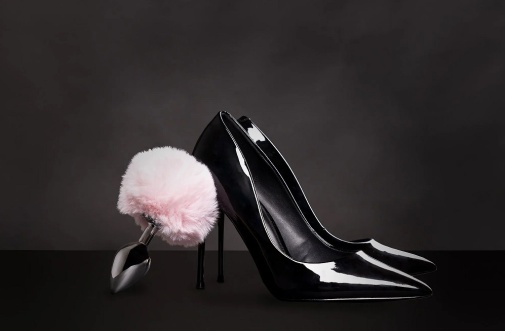 Ouch - Bunny Tail Plug - Pink photo