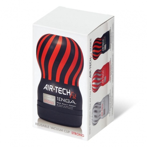 Tenga - Air-Tech Fit Reusable Vacuum Cup Strong - Black photo