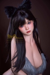 Yuna Asian Curvy Ultra Realistic Sex Doll, Big Boobs, Soft Silicone 165 cm (5'4 ft)  photo